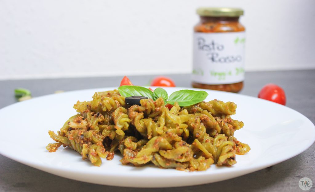 Pesto Rosso, vegan, glutenfrei