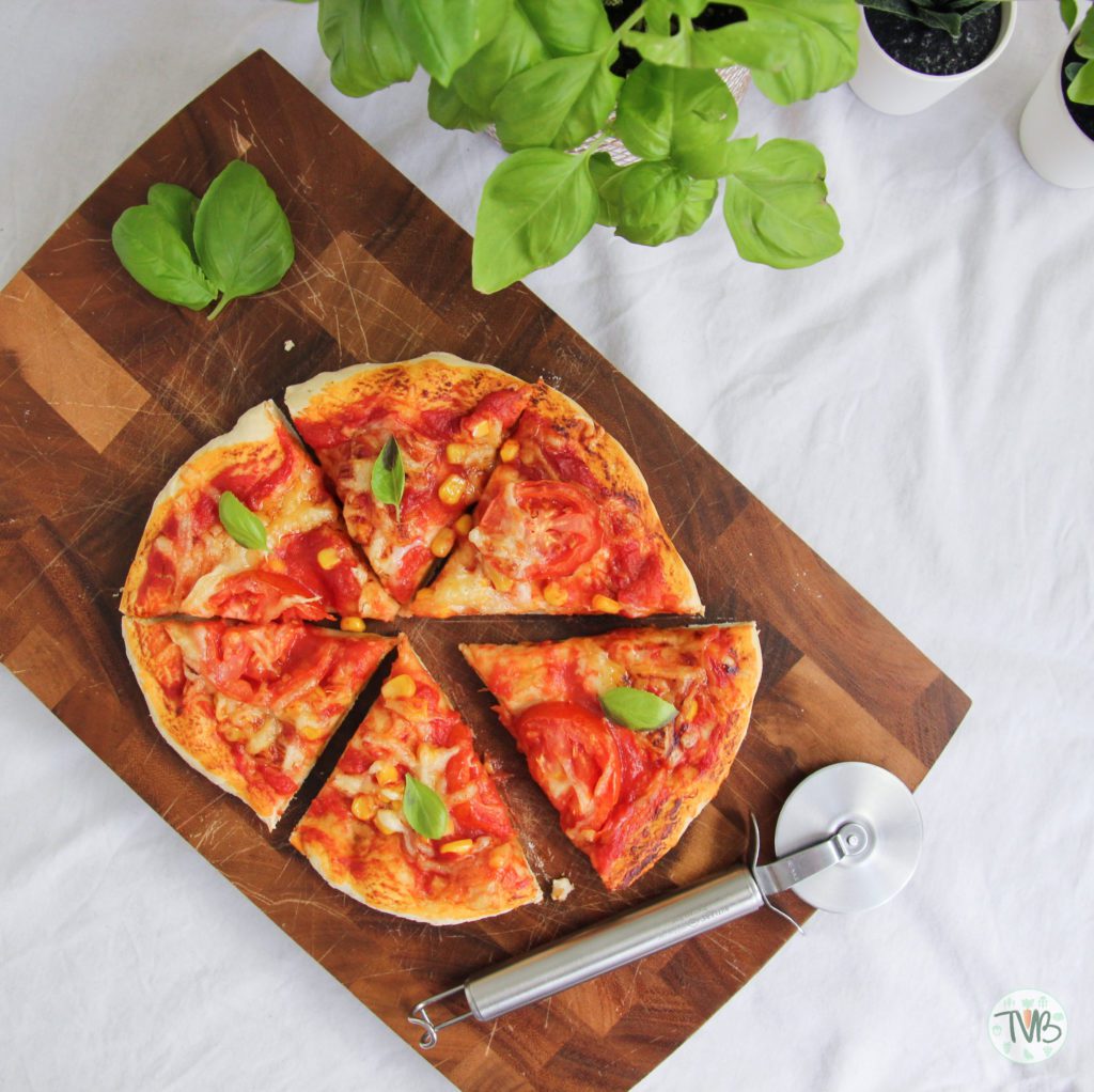 Veggie Pizza aus dem Airfryer