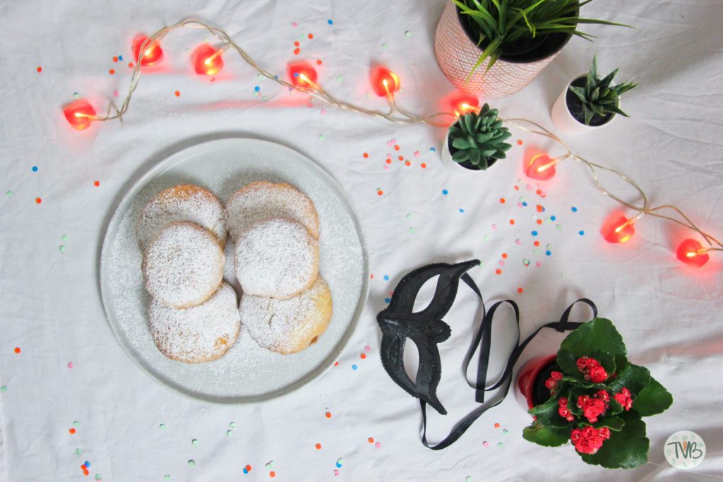 Vegane Krapfen, marillen Marmelade aus Philips Airfryer, Faschingskrapfen