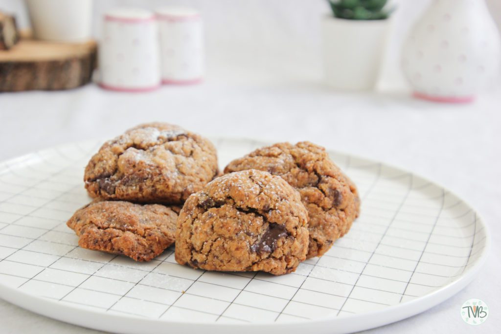 Vegane Schoko Kekse, pflanzlich, dunkle Schokolad, schnell, einfach, lecker