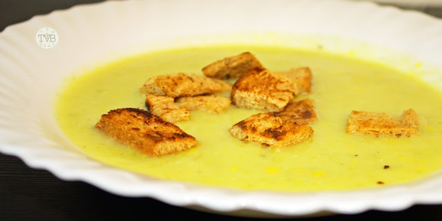 Zucchini-Lauch Creme Suppe - Tschaakii&amp;#39;s Veggie Blog