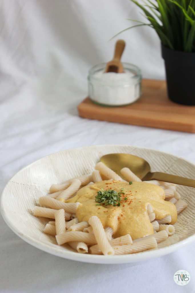 Mac and cheese vegan Cashew, tapioka stärke, rein pflanzlich