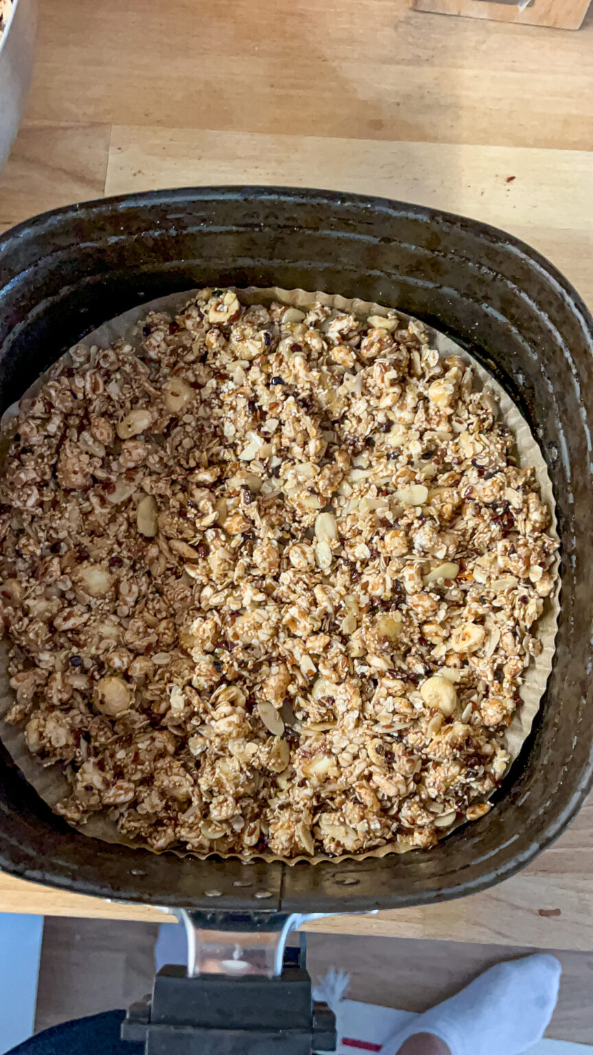 Knuspriges selbstgemachtes Granola Rezept - Tschaakii&amp;#39;s Veggie Blog